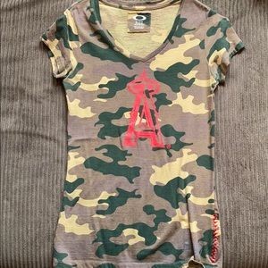 Oakley Women’s Los Angeles Angels Camo Tee
